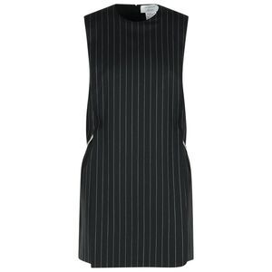 Sportmax 'Domini' Black Virgin Wool Blend Dress Women
